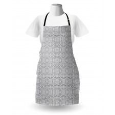 Concentric Round Squares Apron