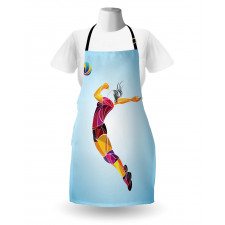 Colorful Modern Player Apron