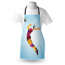 Colorful Modern Player Apron