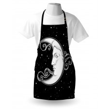 Antique Style Crescent Apron