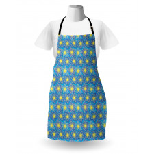 Mosaic Plumeria Petal Apron