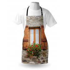 Stone House with Window Apron