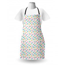 Cartoon of Star Popsicles Apron