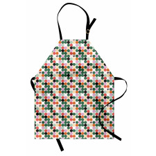 Motley Circles Rounds Motif Apron