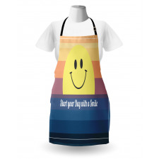 Smirking Sun and Lettering Apron