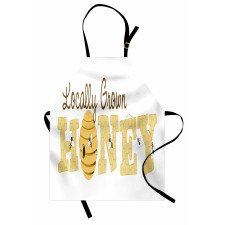 Locally Grown Calligraphy Apron