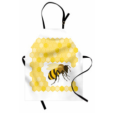 Single Bugnd Hexagons Apron