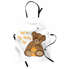 You're My Honey Pot Bear Apron