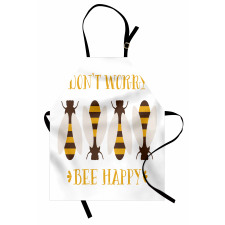 Don't Worry Bee Happy Apron