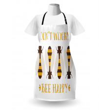 Don't Worry Bee Happy Apron