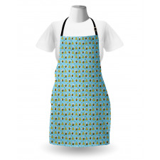 Cartoon Style Happy Bees Apron