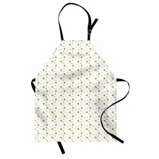 Spring Time Flowers Scene Apron