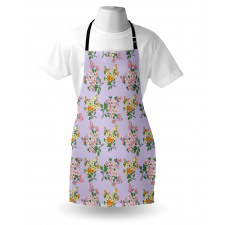 Bouquet of Flowers Style Apron