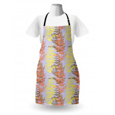 Herbs Botany Sprigs Branches Apron