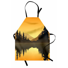 Calm Waters Hills Forest Apron