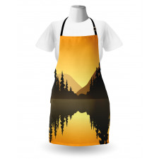 Calm Waters Hills Forest Apron