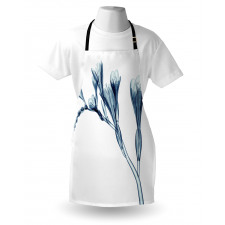 Abstract Modern Floral Apron