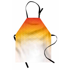 Digital Retro Triangle Apron