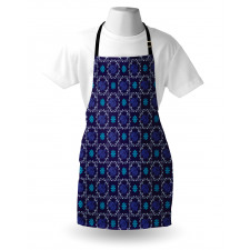 Oriental Animal Feathers Apron