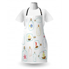 Bottles with a Message Apron