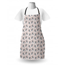 Abstract  Birds on Branches Apron