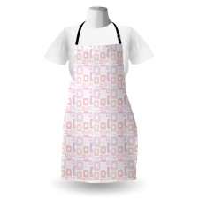 Dots Squares Art Apron