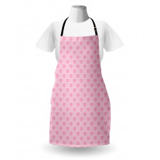 Monochrome Fruit Drawings Apron