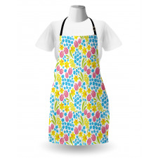 Spring Daffodil Tulip Mimosa Apron