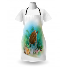 Sea Turtles Underwater Apron