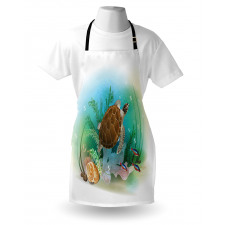 Sea Turtles Underwater Apron