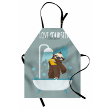 Bathing Lazy Animal Apron