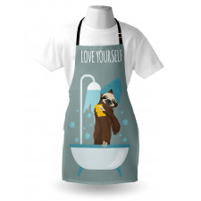 Bathing Lazy Animal Apron