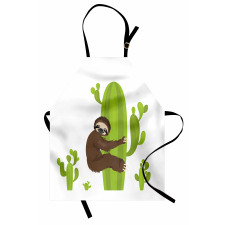 Lazy Hugging Cactus Apron