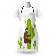 Lazy Hugging Cactus Apron