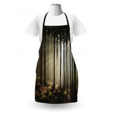 Morning Forest Scenery Apron
