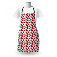 Spring Polka Dotted Insects Apron