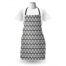 Intricate Circles Modern Apron