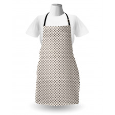 Rhythmic Mesh Design Nets Apron