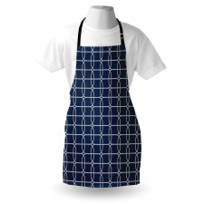 Bicolored Maritime Motif Apron