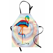 Rainbow Colored Birds Apron