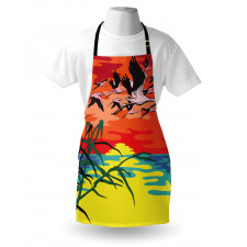 Birds in the Air Art Apron