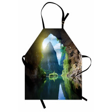 Mountain Sky Scenery Apron