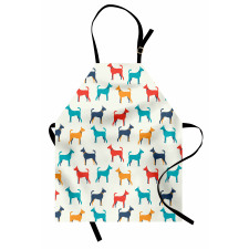 Retro Dog Apron