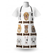 Boston Terrier Dogs Apron