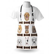 Boston Terrier Dogs Apron