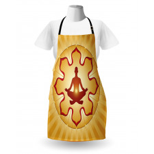 Lotus Balance Striped Apron