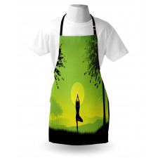 Sunset Sky in Forest Apron