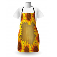 Flower Frame Circle Apron