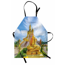 Mediate Statue Building Apron