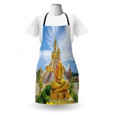 Mediate Statue Building Apron